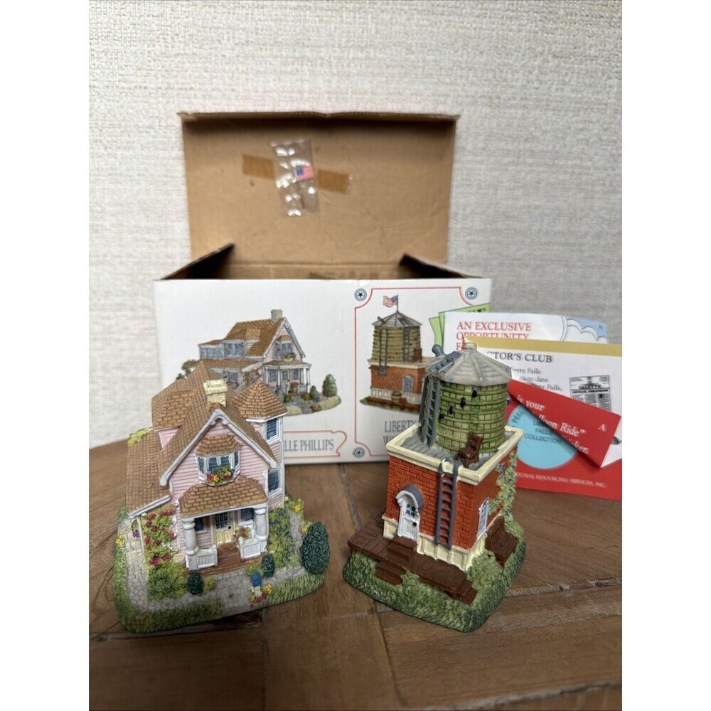 Vintage 1998 Liberty Falls Collection Annabelle Phelps Home/ Liberty Falls Tower